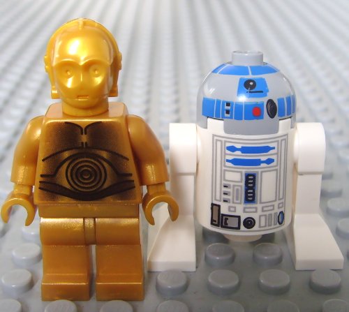 LEGO Star Wars: Minifigur C3-PO und R2-D2 von LEGO