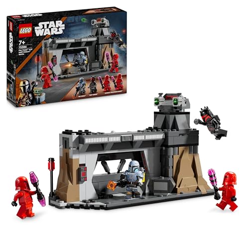 LEGO Star Wars: The Mandalorian Duell zwischen Paz Vizsla and Moff Gideon, Bauspielzeug zum Sammeln für Kinder, Geschenkidee für kreative Jungen und Mädchen ab 7 Jahren, Mandalorianer-Spielzeug 75386 von LEGO