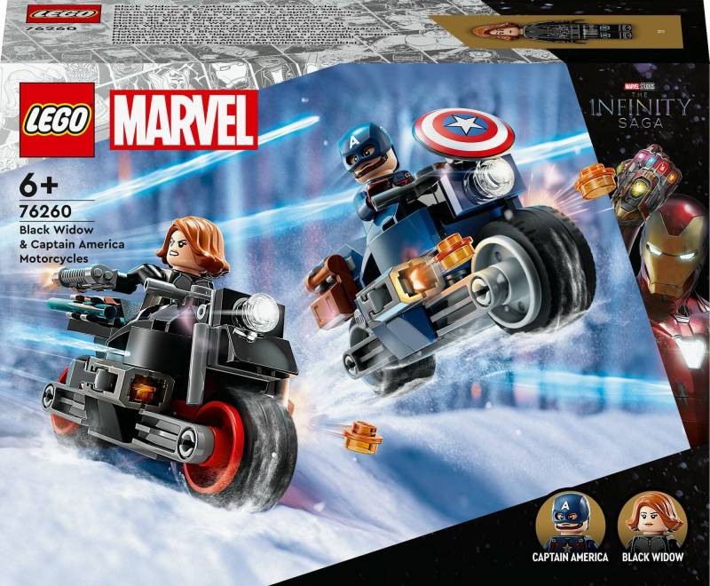 LEGO Super Heroes 76260 Black Widows &  Captain Americas Motorräder von LEGO