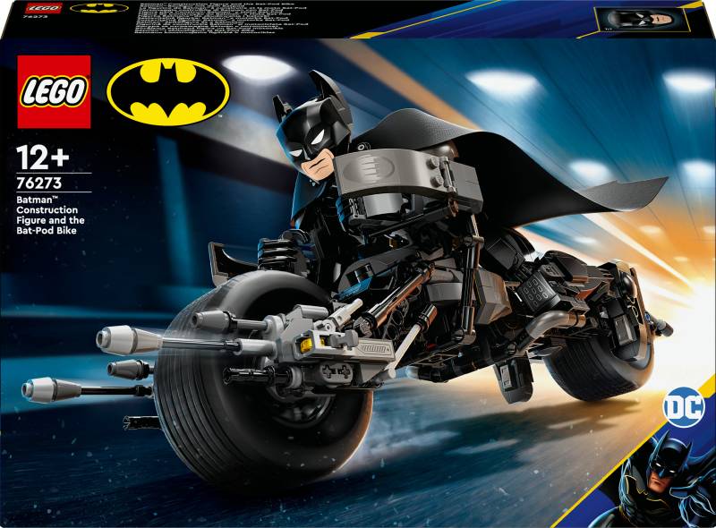 LEGO Super Heroes 76273 Batman Baufigur mit dem Batpod von LEGO