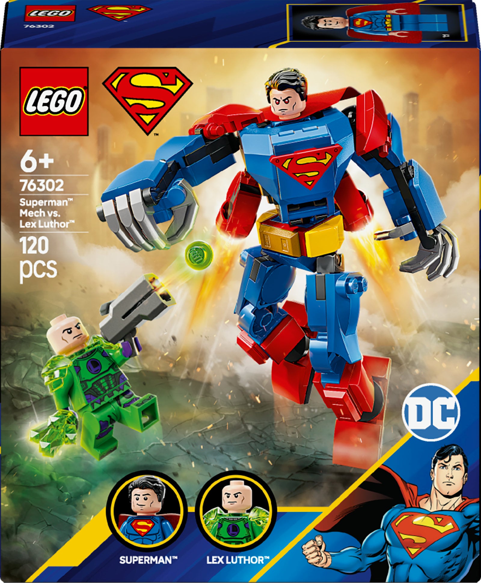 LEGO Super Heroes 76302 Superman Mech vs. Lex Luthor von LEGO