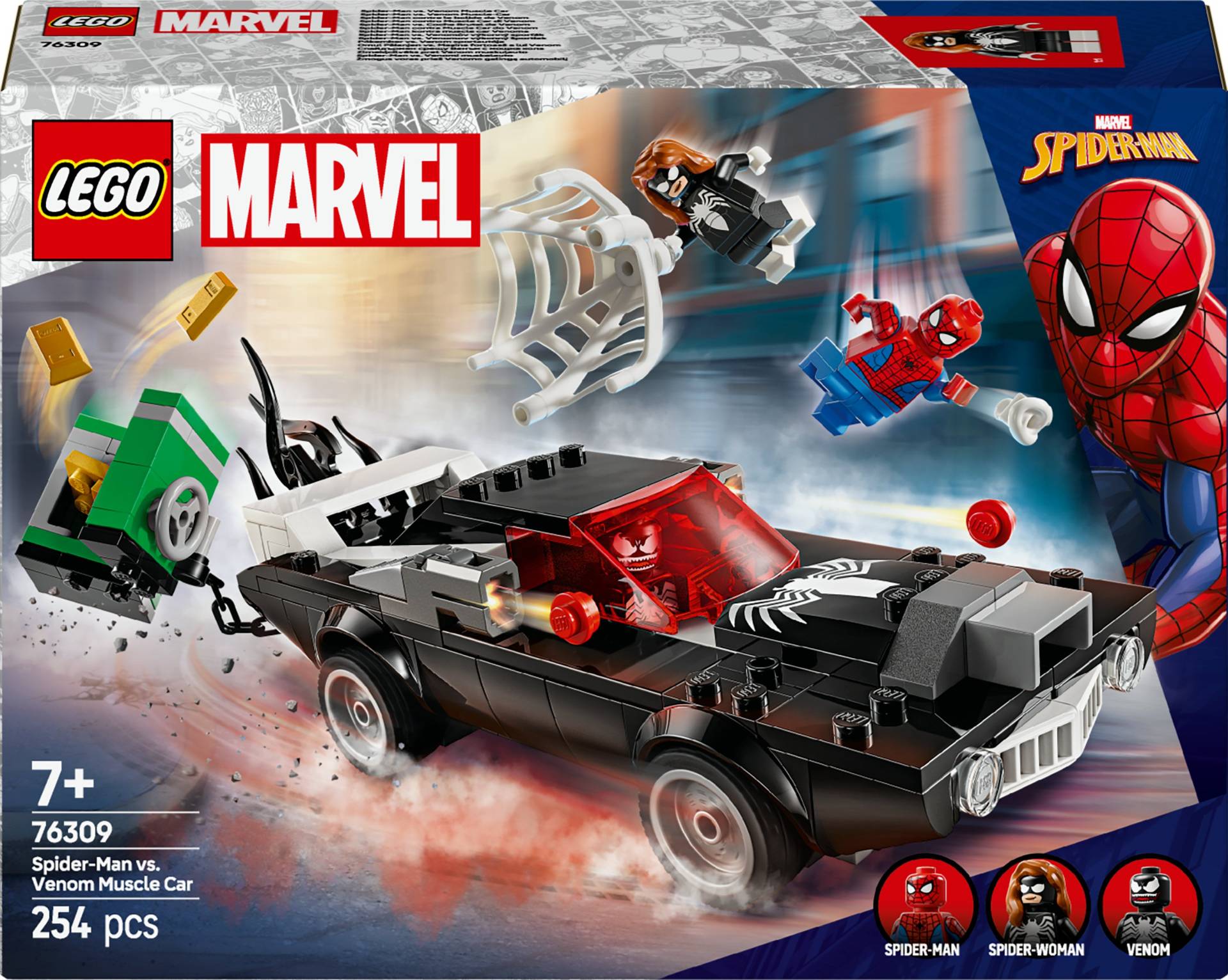 LEGO Super Heroes 76309 Spider-Man vs. Venom Muscle-Car von LEGO