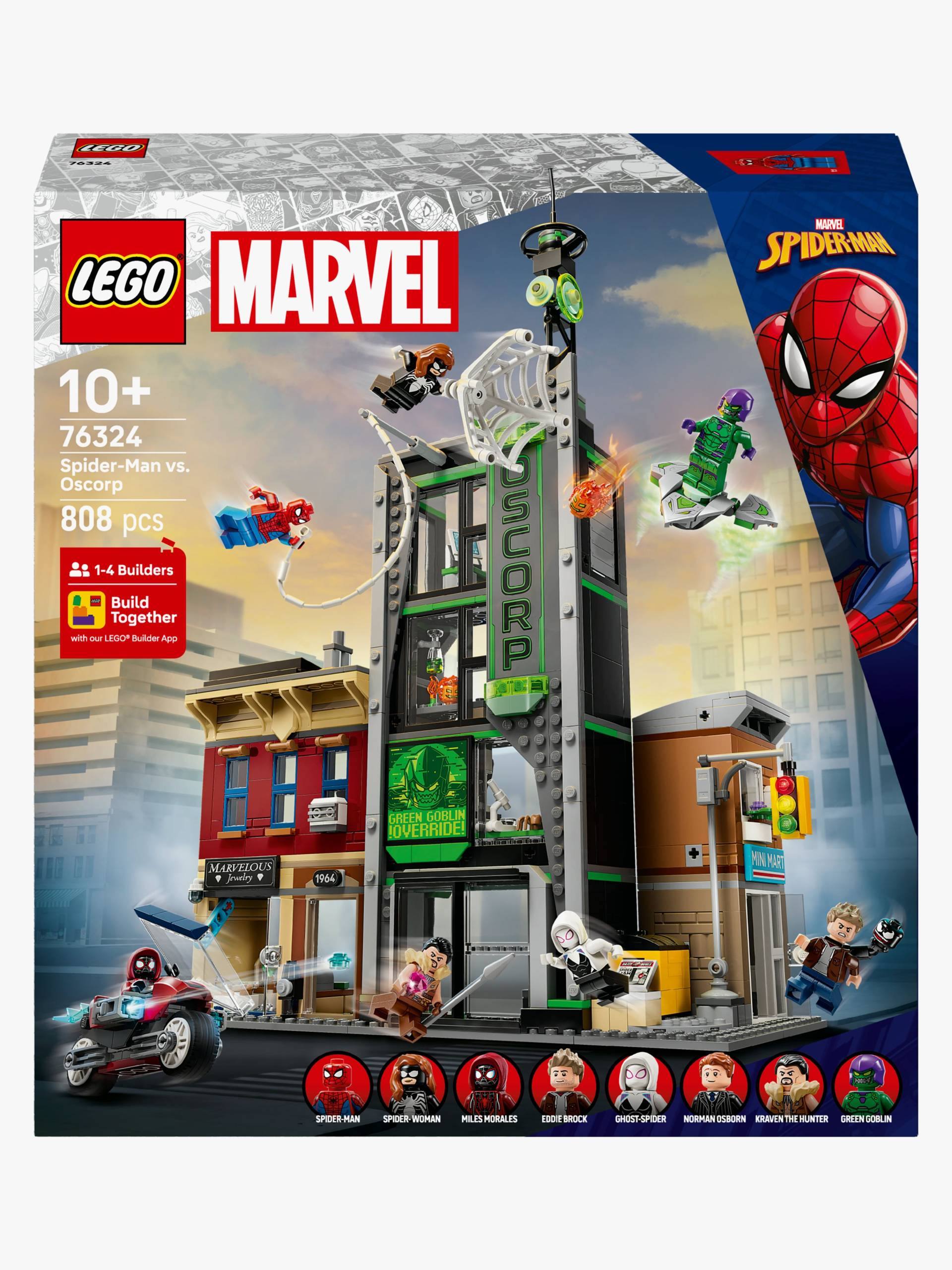 LEGO Super Heroes 76324 Spider-Man vs. Oscorp LEGO Super Heroes 76324 Spider-Man vs. Oscorp von LEGO
