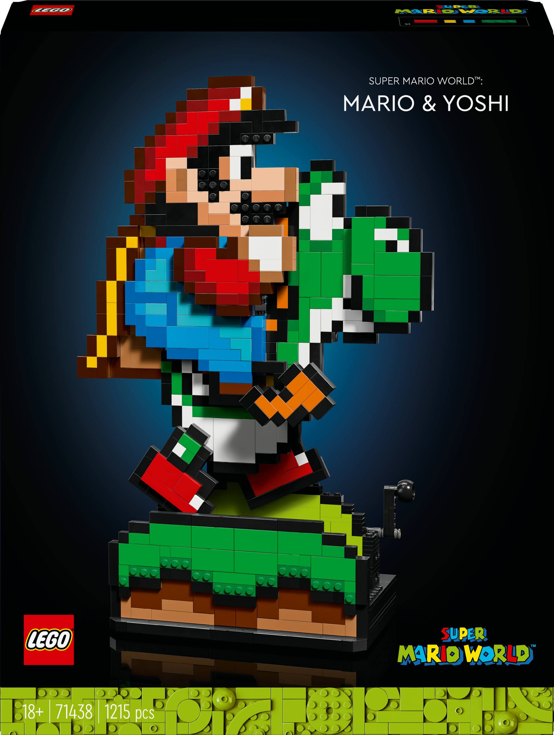 LEGO Super Mario 71438 Super Mario World Mario &  Yoshi von LEGO