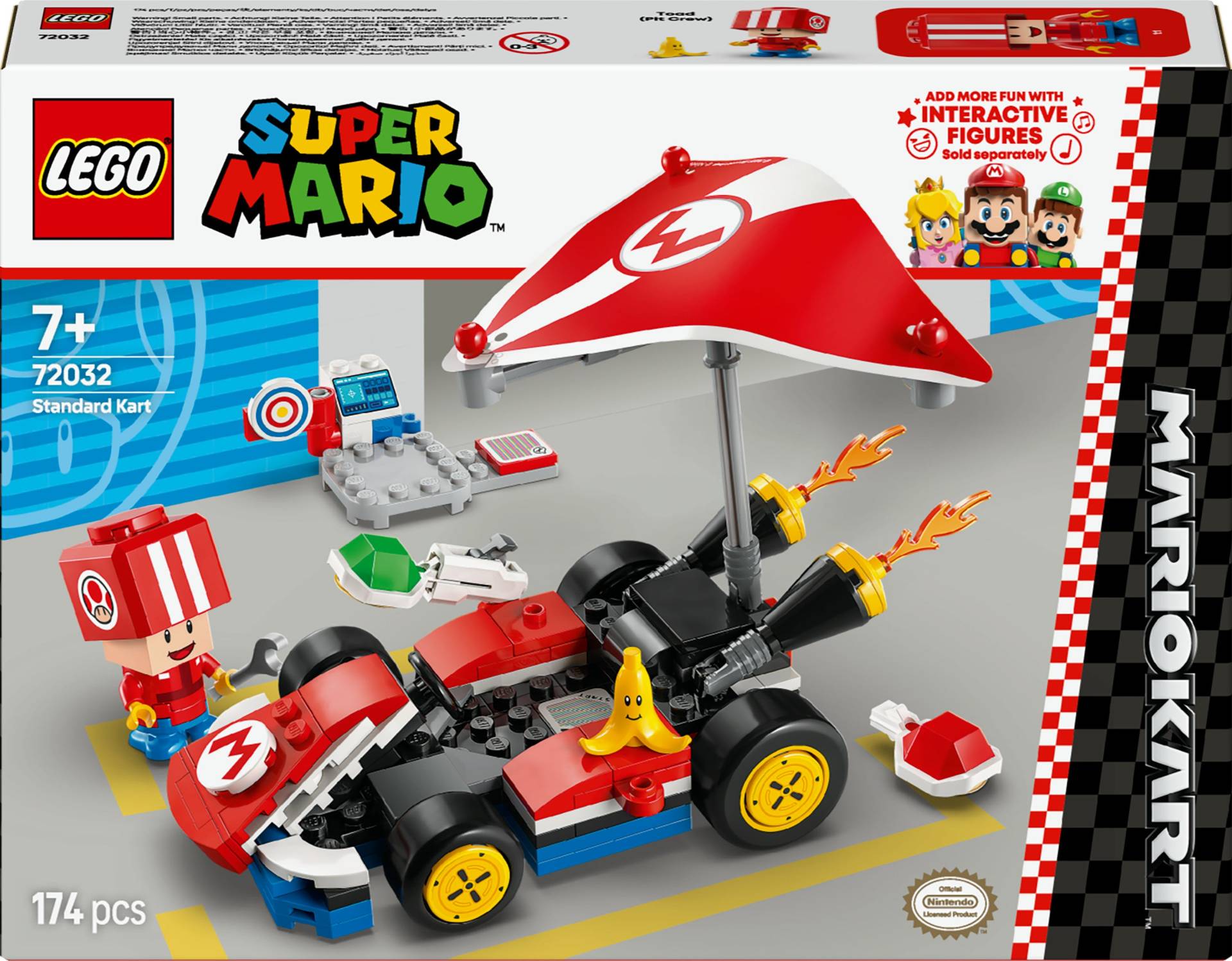 LEGO Super Mario 72032 Mario Kart – Standard–Kart von LEGO