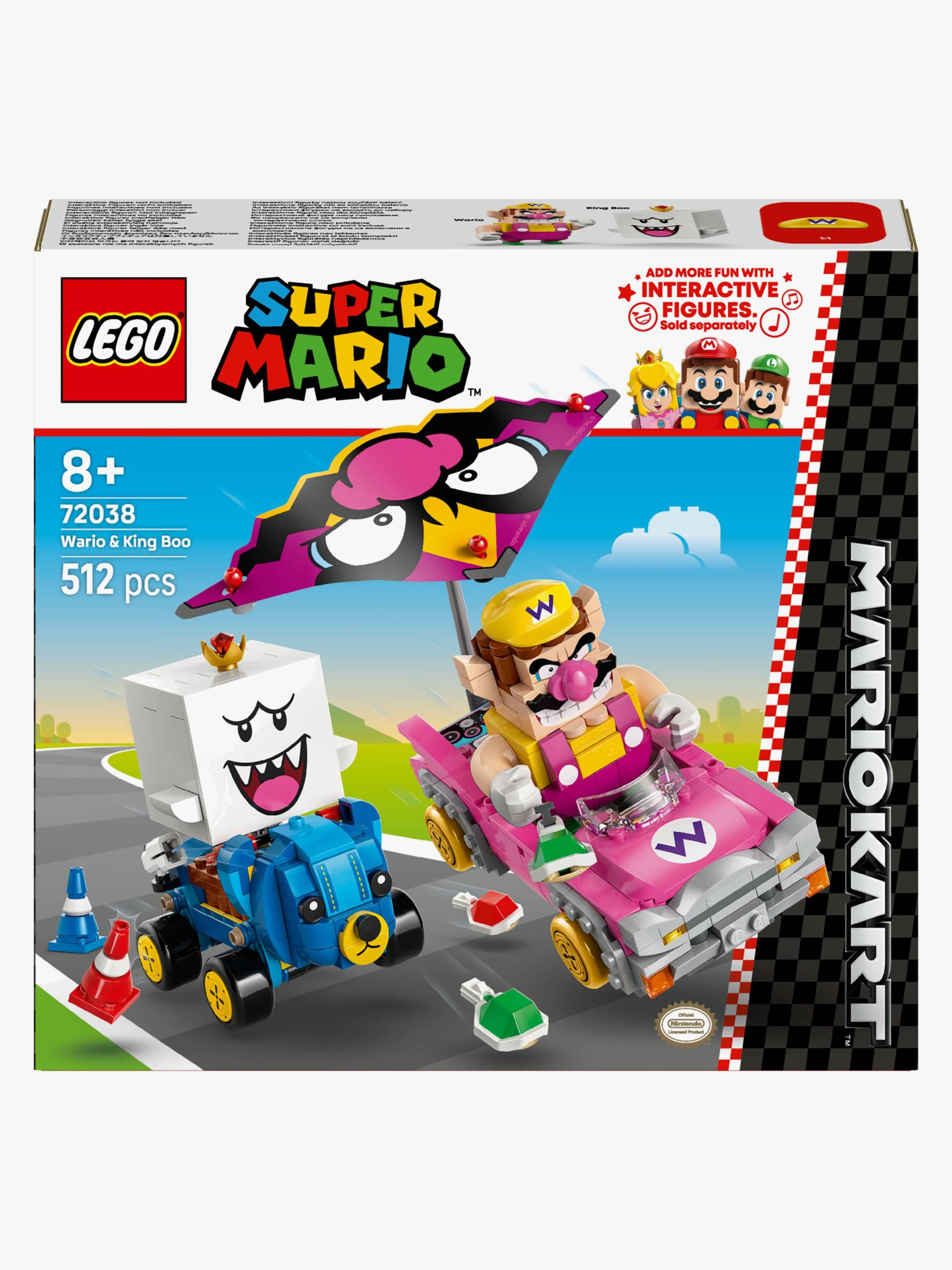 LEGO Super Mario 72038 Mario Kart – Wario & König Buu Huu LEGO Super Mario 72038 Mario Kart – Wario & König Buu Huu von LEGO