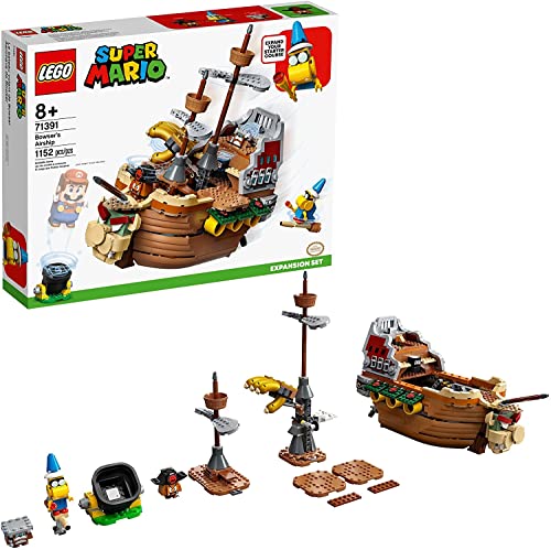 LEGO Super Mario Bowser’s Airship Expansion Set 71391 Building Toy for Kids; New 2021 (1,152 Pieces) von LEGO