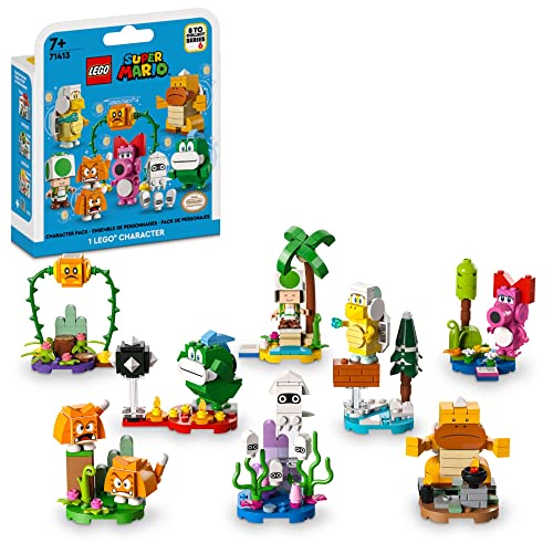 LEGO Super Mario Character Packs - Series 6 71413, Collectible Mystery Toy Figures for Kids, Combine with Starter Course Playset for Extra Play von LEGO