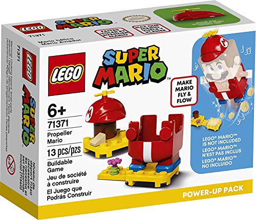 LEGO Super Mario Propeller Mario Power-Up Pack 71371; Awesome Toy for Kids to Power Up The Mario Figure in The Adventures with Mario Starter Course (71360) Playset, New 2020 (13 Pieces) von LEGO