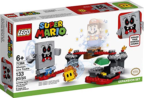 LEGO 71364 Super Mario Whomp's Lava Trouble Erweiterungsset baubares Spiel von LEGO