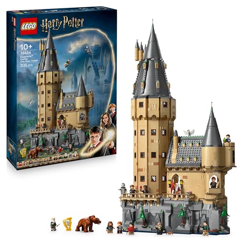 LEGO Harry Potter Schloss Hogwarts: Der Hauptturm - Spielzeug mit fliegendem Schlüssel, Zauberschachzimmer, 12 Minifiguren - Geschenk für Jungen, Mädchen & Erwachsene Fans ab 10 Jahren - 76454 LEGO Harry Potter Schloss Hogwarts: Der Hauptturm - Spielzeug mit fliegendem Schlüssel, Zauberschachzimmer, 12 Minifiguren - Geschenk für Jungen, Mädchen & Erwachsene Fans ab 10 Jahren - 76454 von LEGO