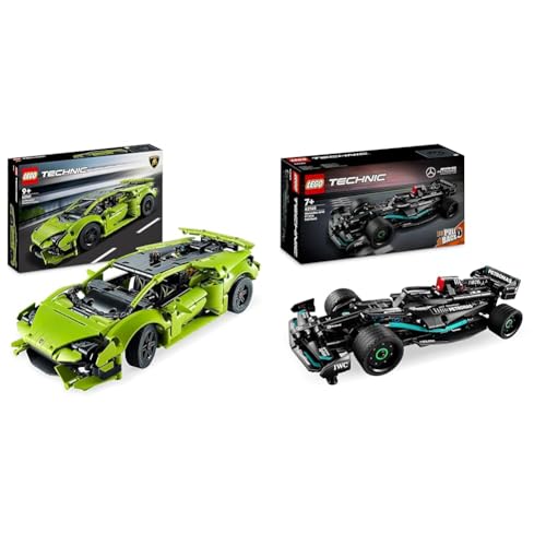 LEGO Technic Lamborghini Huracán Tecnica Spielzeugauto-Modellbausatz & Technic Mercedes-AMG F1 W14 E Performance Race Car Spielzeug für Kinder von LEGO