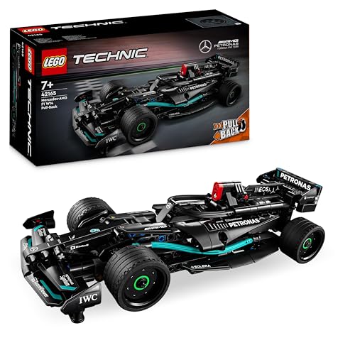 LEGO Technic Mercedes-AMG F1 W14 E Performance Race Car Spielzeug für Kinder, Jungen und Mädchen ab 7 Jahren, Pull-Back Modell Fahrzeug Set, Schlafzimmer Dekoration, Geburtstag Geschenkidee 42165 von LEGO