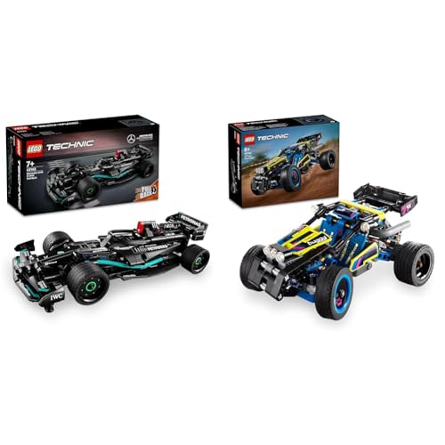 LEGO Technic Mercedes-AMG F1 W14 E Performance Pull-Back, Modell-Rennwagen & Technic Offroad Rennbuggy, Auto-Spielzeug für Kinder, Bausatz zum Bauen eines Buggy-Rennautos von LEGO