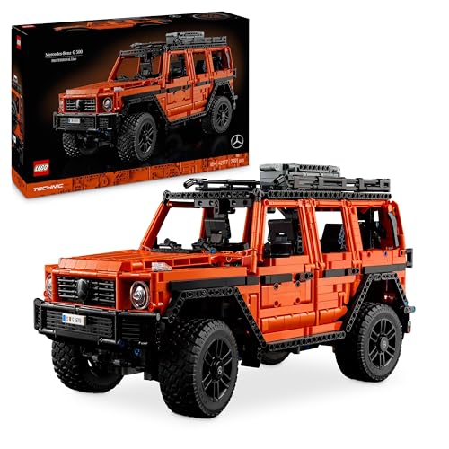 LEGO Technic Mercedes-Benz G 500 Professional Line, Bauset mit Auto-Modell der G-Klasse, Geschenk für Erwachsene, Luxusgeländewagen Set, Mercedes-Sammlerstück, Spielzeug-Auto 42177 von LEGO