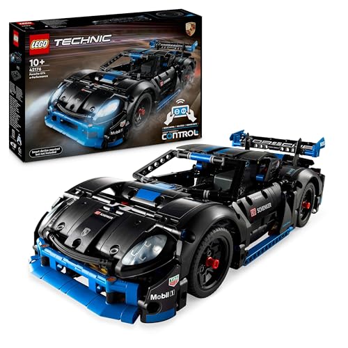 LEGO Technic Porsche GT4 e-Performance Rennwagen, Ferngesteuerter Flitzer, interaktives Modellauto, Geschenk für Kinder, Bauspielzeug ab 10 Jahren 42176 von LEGO