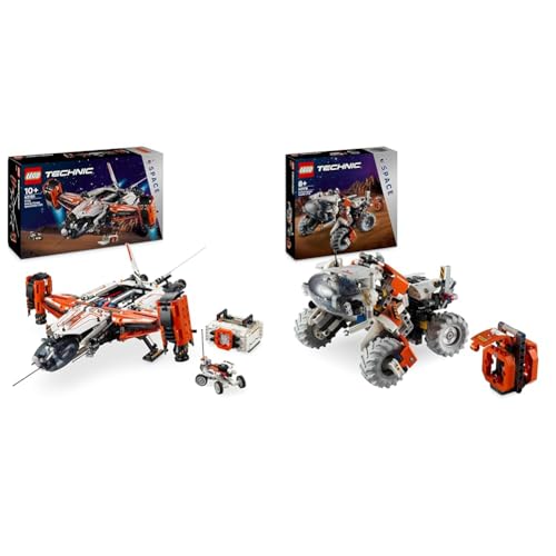 LEGO Technic VTOL-Schwerlastraumfrachter LT81, Space Bauset, Weltraum-Spielzeug & Technic Weltraum Transportfahrzeug LT78, Space Bauset von LEGO