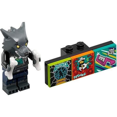 LEGO VIDIYO Bandmates Series 1 Werwolf Drummer Minifigur 43101 von LEGO