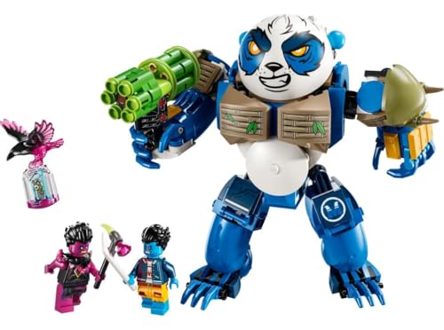 LEGO DREAMZzz 2-in-1 Logan der mächtige Panda, Fantasy-Spielzeug mit 2 Minifiguren, Spielset mit Tier zum Umbauen, Geschenkidee für Jungen und Mädchen ab 7 Jahren 71480 von LEGO