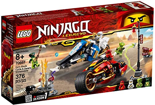 LEGONINJAGO 70667 Kais Feuer-Bike & Zanes Schneemobil von LEGO