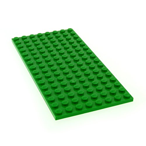 Lego® City Friends Classic Bauplatte 8x16 Grün - 3 Stück (92438) - Perfekte Basis für Kreative Bauprojekte, Bauplatten 8x16 für Lego® Sets von LEGO