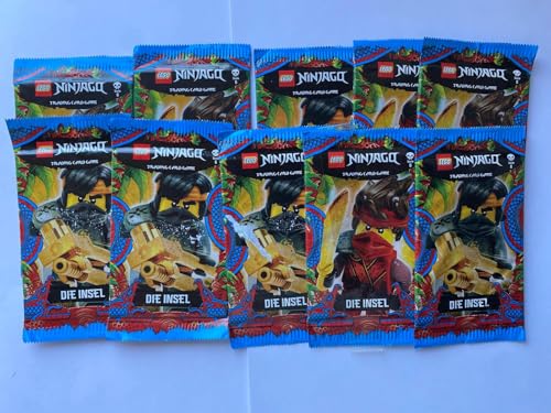 Lego 10x Booster Pack Trading Card Game Die Insel Blue Ocean Serie 6 Sammelkartenspiel 50 Karten - verpackt in Lego Tüte Lego 10x Booster Pack Trading Card Game Die Insel Blue Ocean Serie 6 Sammelkartenspiel 50 Karten - verpackt in Lego Tüte von LEGO
