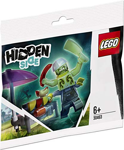 LEGO 1641927031 5702016668230 Hidden Side-Stand Hot Dogs Chef Enzo (30463), bunt von LEGO