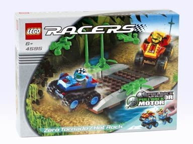 Lego 4595 Racers Zero & Hot Rock [Spielzeug] von LEGO