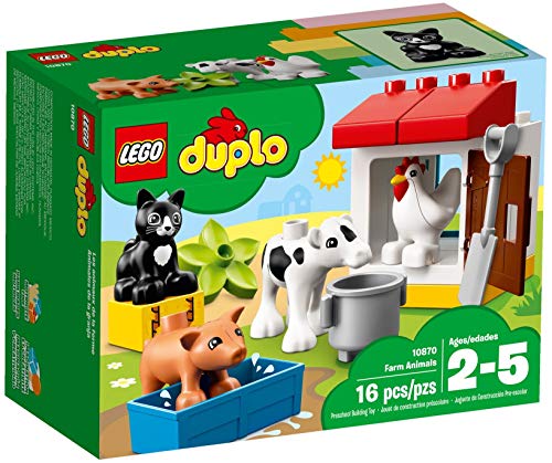 Lego Duplo 10870 Tiere auf dem Bauernhof, Tierfigur, Bunt von LEGO