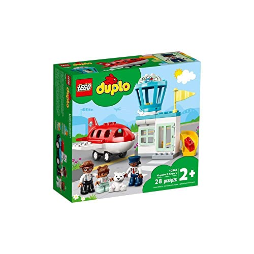 Lego Duplo 10961 - Airport mit Flugzeug (28 Teile) von LEGO