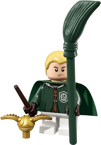 LEGO Harry Potter Series 1 Draco Malfoy Con túnica Quidditch Minifigura 71022 von LEGO