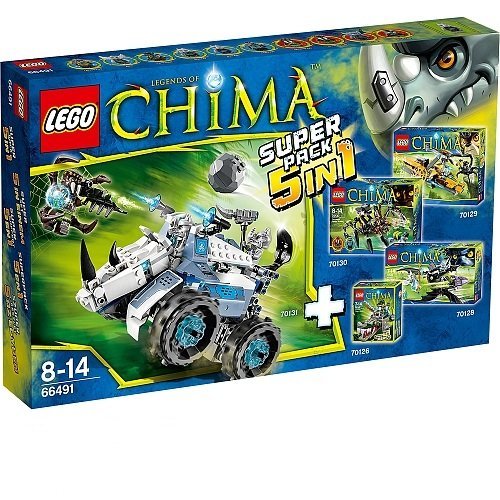 Lego Legends of Chima 66491 Superpack 5 in 1 (70126 + 70128 + 70129 + 70130 + 70131) von LEGO