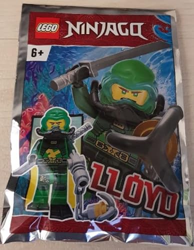 Lego Ninjago 892286 Scuba Lloyd Minifigur #8 Folienpack-Set (Beutel) von LEGO