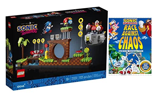 Lego Sonic The Hedgehog Green Hill Zone (21331) w/ Sonic Sticker Activity Book von LEGO