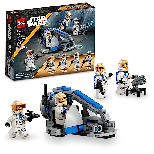 LEGO Star Wars 332nd Ahsoka's Clone Trooper Battle Pack 75359 Bauspielzeug Set mit 4 Star Wars Figuren inklusive Clone Captain Vaughn, Star Wars Spielzeug für Kinder im Alter von 6-8 Jahren oder jeden von LEGO