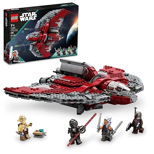 Lego Star Wars Ahsoka Tanos T-6 Jedi Shuttle, Star Wars Spielset basierend auf der Ahsoka TV-Serie 75362 von LEGO