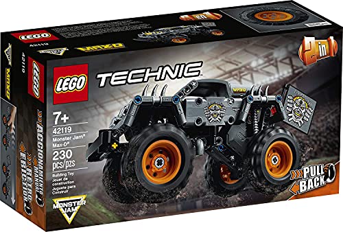 LEGO Technic 42119 - Monster Jam - Max-D Truck (230 Teile) Neu 2021 von LEGO