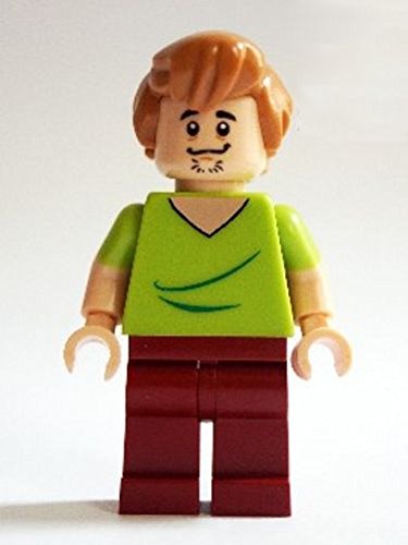 Qiyun Lego Scooby Doo Shaggy Closed Mouth Mini Fig Mini Figure von LEGO