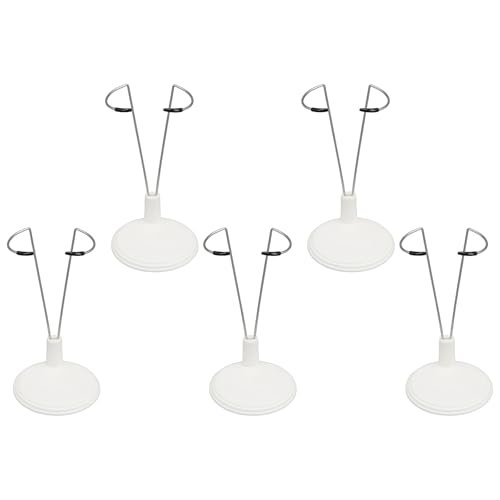 LEIDJGUN 5pcs Verstellbare Puppen Stehen Kreative Plüschpuppen Display Inhaber Für 6 Bis 8 Zoll Actionfiguren Dolls Organizing von LEIDJGUN