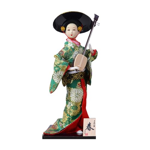 LEIDJGUN Japanische Kimono Figur Sushi Shop Restaurant Dekoration Zur Verbesserung Der Essfläche Dekoration Kimono Mädchen von LEIDJGUN