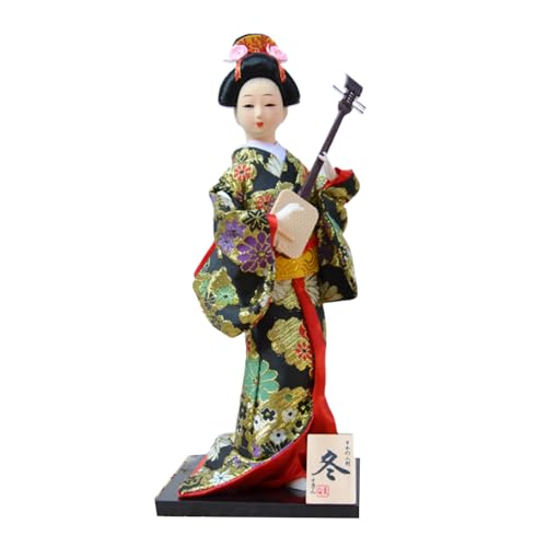 LEIDJGUN Japanische Kimono Figur Sushi Shop Restaurant Dekoration Zur Verbesserung Der Essfläche Dekoration Kimono Mädchen von LEIDJGUN