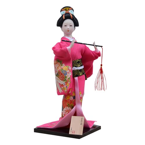 LEIDJGUN Japanische Kimono Figur Sushi Shop Restaurant Dekoration Zur Verbesserung Der Essfläche Dekoration Kimono Mädchen von LEIDJGUN