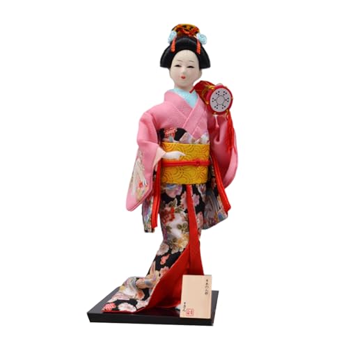 LEIDJGUN Japanische Kimono Figur Sushi Shop Restaurant Dekoration Zur Verbesserung Der Essfläche Dekoration Kimono Mädchen von LEIDJGUN