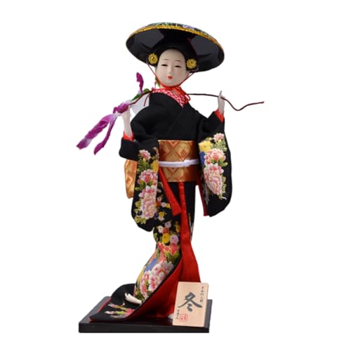 LEIDJGUN Japanische Kimono Figur Sushi Shop Restaurant Dekoration Zur Verbesserung Der Essfläche Dekoration Kimono Mädchen von LEIDJGUN