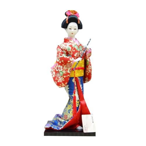 LEIDJGUN Japanische Kimono Figur Sushi Shop Restaurant Dekoration Zur Verbesserung Der Essfläche Dekoration Kimono Mädchen von LEIDJGUN