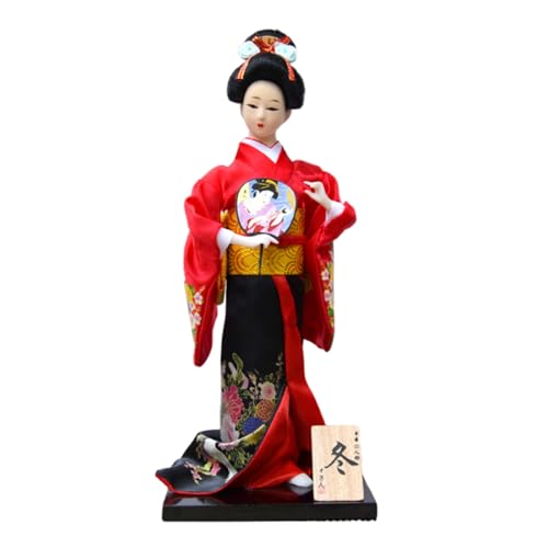 LEIDJGUN Japanische Kimono Figur Sushi Shop Restaurant Dekoration Zur Verbesserung Der Essfläche Dekoration Kimono Mädchen von LEIDJGUN