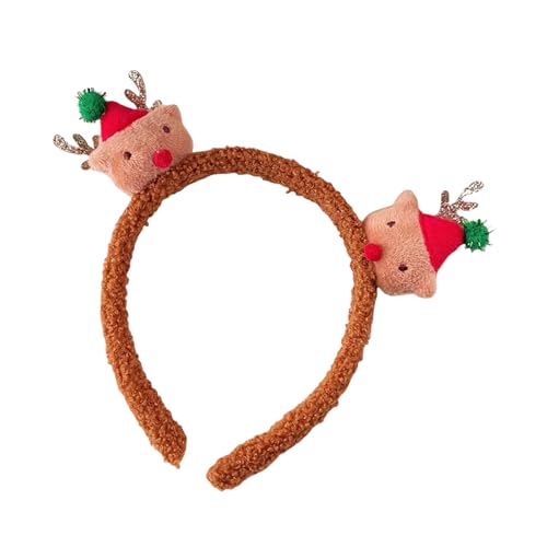 LEIDJGUN Kinder Weihnachten Ohren Stirnbänder Neuheit Maskeraden Halloween Hair Hoop Weihnachtsfeier Accessoire von LEIDJGUN