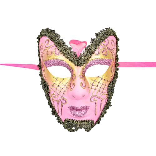 LEIDJGUN Maskerade Full Face Maske Masquerade Dekorationsmaske Kostümgreifungszeit Für Männer Frauen Halloween Masquerade Proms Partys von LEIDJGUN