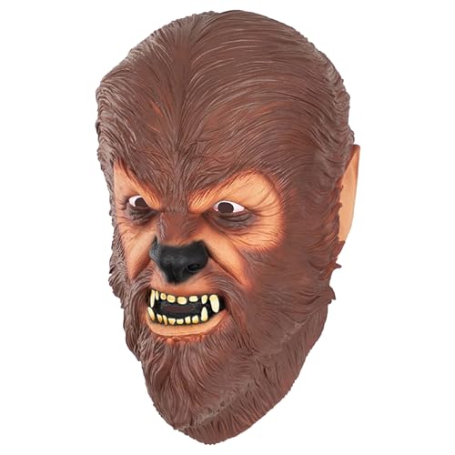 LEIDJGUN Orang-Utan-Kopfbedeckung, Orang-Utan-Kopfbedeckung, Orang-Utan, voller Kopf, für Damen, Herren, Halloween, Cosplay von LEIDJGUN