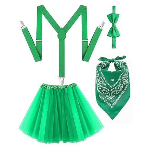 LEIDJGUN Patricks Day Kostümzubehör Lepechaun Kostüm Shamrock Brille Patricks Dekorationen Partyzubehör Für Erwachsene von LEIDJGUN